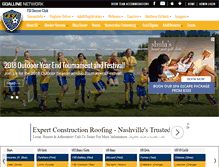 Tablet Screenshot of fsjsoccer.com
